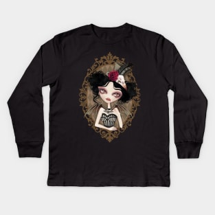 Countess Nocturne Kids Long Sleeve T-Shirt